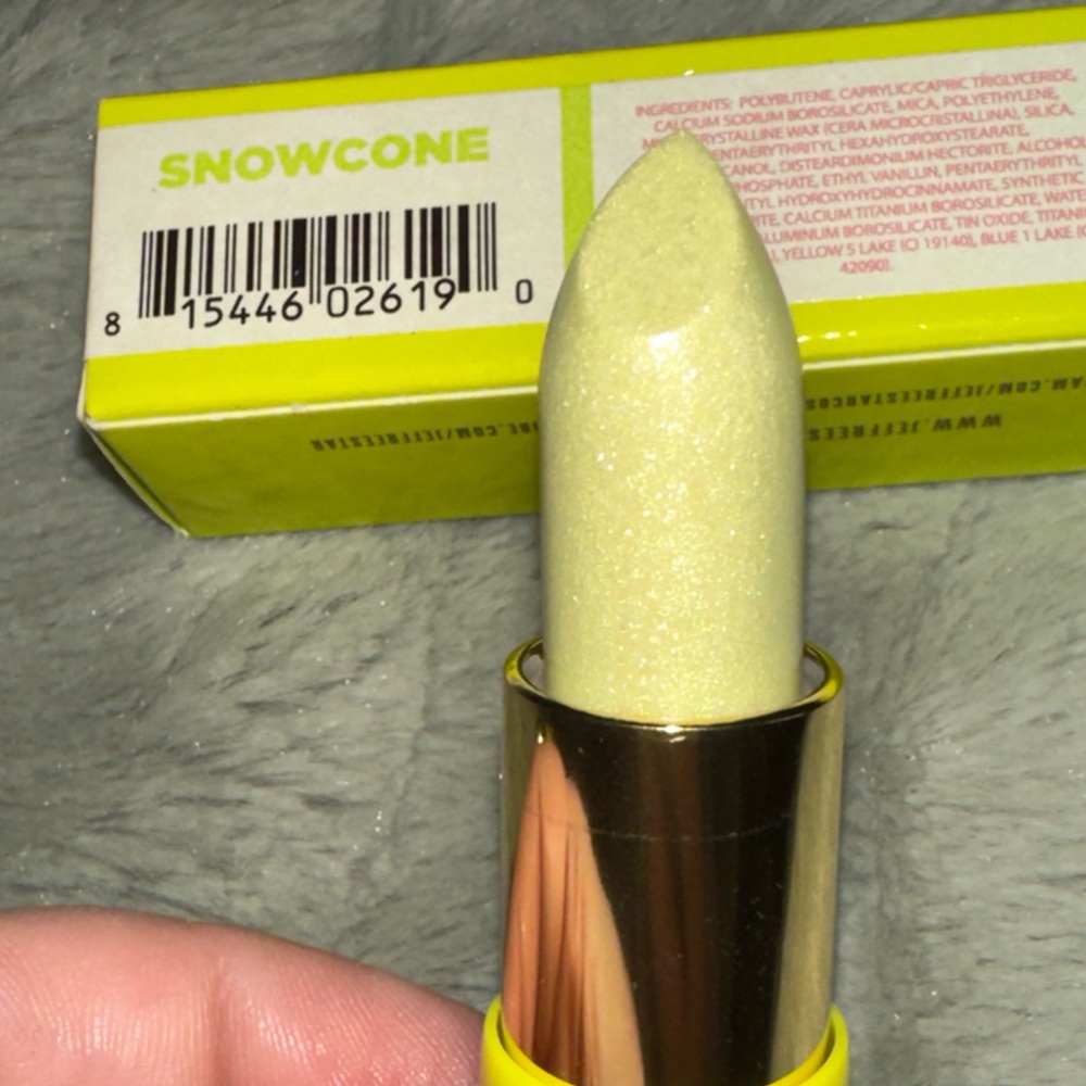 RARE Jeffree Star Snowcone Lip Ammunition 💙 OG Formula BNIB Discontinued